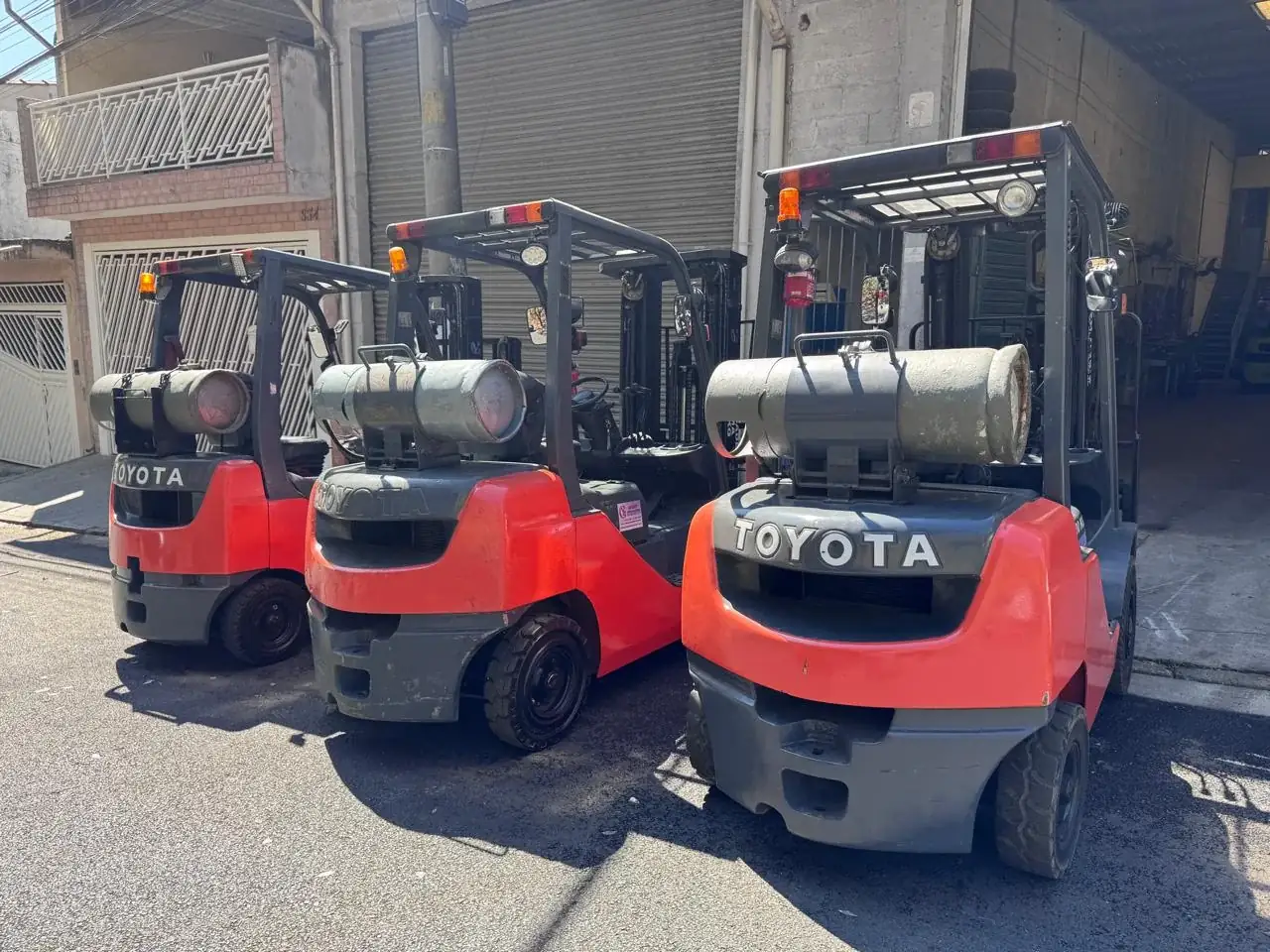 Empilhadeiras Toyota da frota Godoy